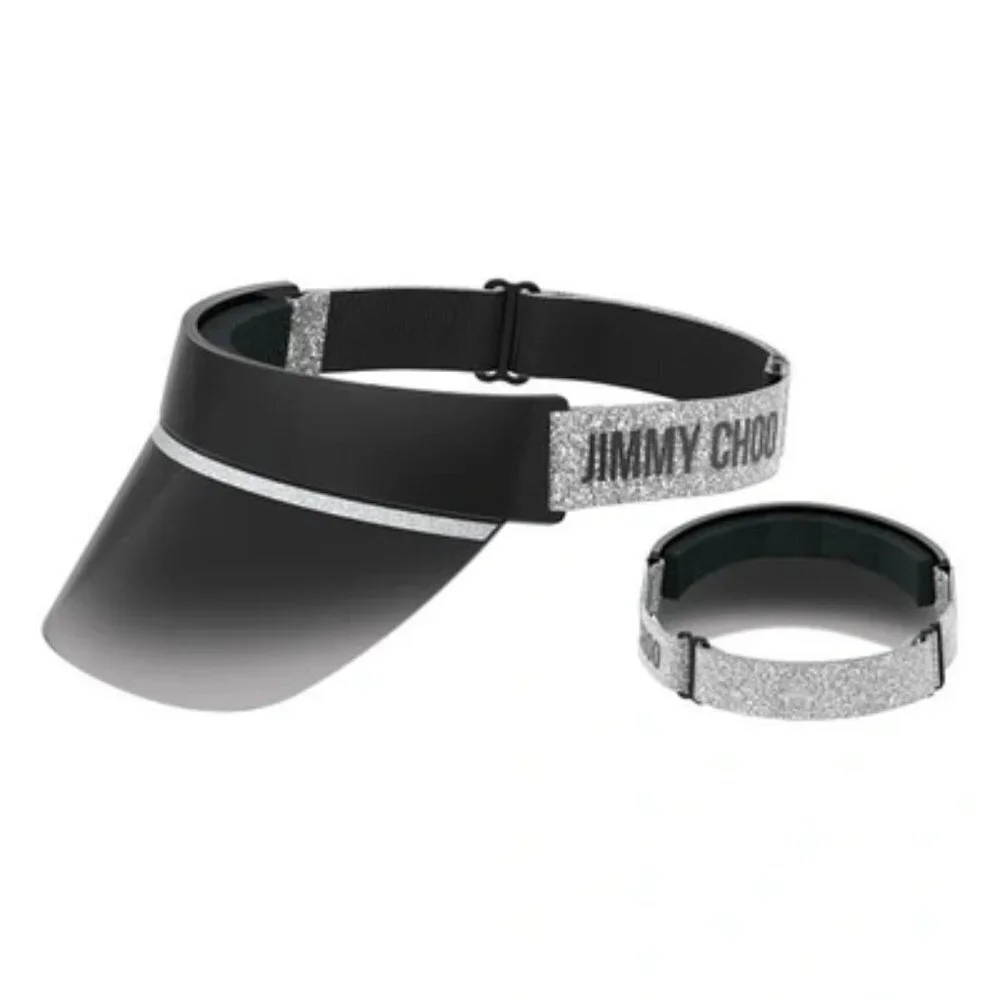 Jimmy Choo Calix Visor Sunglasses Shade Summer Essentials NIB